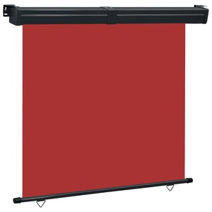 vidaXL, vidaXL Balkon-Seitenmarkise 170x250 cm Rot