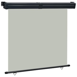 vidaXL, vidaXL Balkon-Seitenmarkise 170 × 250 cm Grau, VidaXL - Balkon-seitenmarkise, One Size, Grau