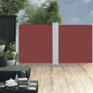 Diverse Hardware, Ausziehbare Seitenmarkise Braun 120 x 600 cm, vidaXL Ausziehbare Seitenmarkise Braun 120 x 600 cm
