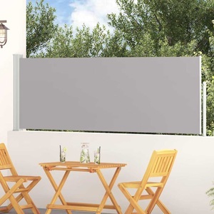 Diverse Hardware, Ausziehbare Seitenmarkise 100x300 cm Grau