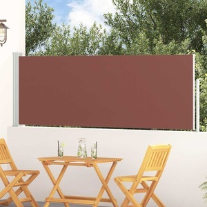 Diverse Hardware, Ausziehbare Seitenmarkise 100x300 cm Braun