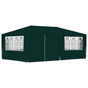 vidaXL, vidaXL Profi-Partyzelt mit Seitenwänden 4×6 m Grün 90 g/m², vidaXL Profi-Partyzelt mit Seitenwänden 4×6 m Grün 90 g/m²
