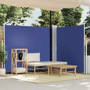Diverse Hardware, Ausziehbare Seitenmarkise 170 x 600 cm Blau