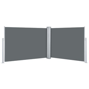 Diverse Hardware, Ausziehbare Seitenmarkise Anthrazit 100 x 1000 cm, 