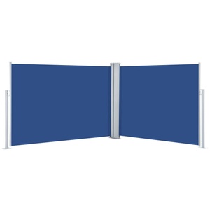 Diverse Hardware, Ausziehbare Seitenmarkise Blau 100 x 1000 cm, vidaXL Ausziehbare Seitenmarkise Blau 100 x 1000 cm