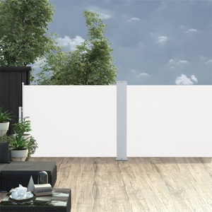 Diverse Hardware, Ausziehbare Seitenmarkise Creme 120 x 1000 cm, vidaXL Ausziehbare Seitenmarkise Creme 120 x 1000 cm