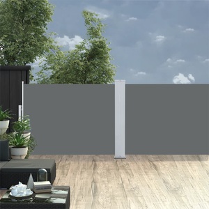 Diverse Hardware, Ausziehbare Seitenmarkise Anthrazit 120 x 1000 cm, vidaXL Ausziehbare Seitenmarkise Anthrazit 120 x 1000 cm