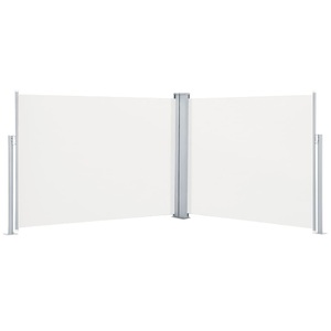 Diverse Hardware, Ausziehbare Seitenmarkise Creme 140 x 1000 cm, vidaXL Ausziehbare Seitenmarkise Creme 140 x 1000 cm