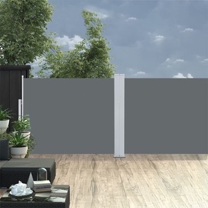 Diverse Hardware, Ausziehbare Seitenmarkise Anthrazit 140 x 1000 cm, vidaXL Ausziehbare Seitenmarkise Anthrazit 140 x 1000 cm