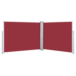 Diverse Hardware, Ausziehbare Seitenmarkise Rot 140 x 1000 cm