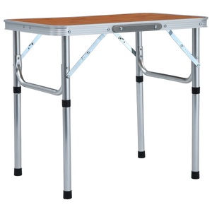 Diverse Hardware, Klappbarer Campingtisch Aluminium 60 x 45 cm, vidaXL Klappbarer Campingtisch Aluminium 60x45 cm