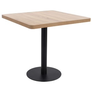 Diverse Hardware, Bistrotisch Hellbraun 80x80 cm MDF, vidaXL Bistrotisch Hellbraun 80x80 cm MDF