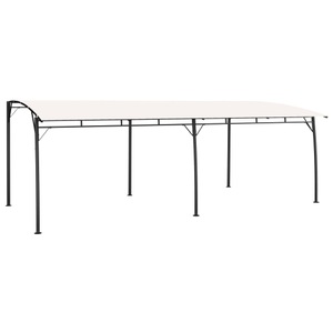 vidaXL, vidaXL Garten-Sonnenschutz 6x3x2,55 m Cremeweiß