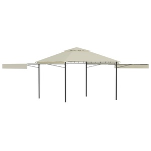 vidaXL, vidaXL Pavillon mit Doppelt Erweiterten Dächern 3x3x2,75 cm 180 g/m²