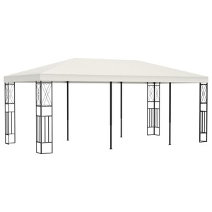 vidaXL, vidaXL Pavillon 3×6 m Creme Stoff