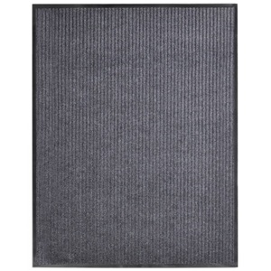 vidaXL Türmatte Grau 160x220 cm PVC
