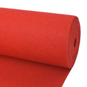 vidaXL Messeteppich Glatt 1,6×12 m Rot