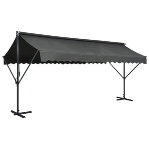 Diverse Hardware, Freistehende Markise 500x300 cm Anthrazit