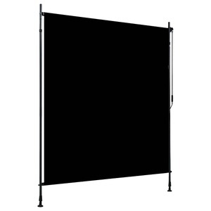 vidaXL, vidaXL Außenrollo 200 x 270 cm Anthrazit, vidaXL Außenrollo 200 x 270 cm Anthrazit