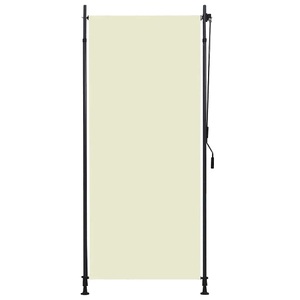 vidaXL, vidaXL Außenrollo 100 x 270 cm Creme