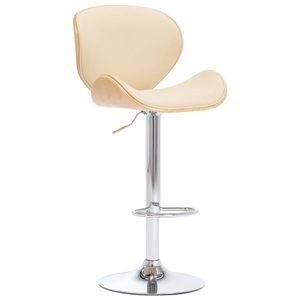 Diverse Hardware, Barstuhl Creme Kunstleder, vidaXL Barhocker Creme Kunstleder