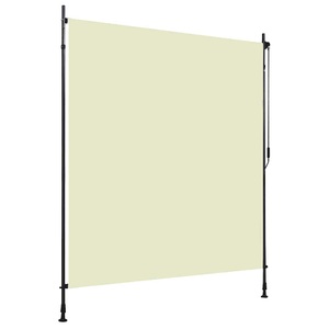 vidaXL, vidaXL Außenrollo 200 x 270 cm Creme, vidaXL Außenrollo 200 x 270 cm Creme