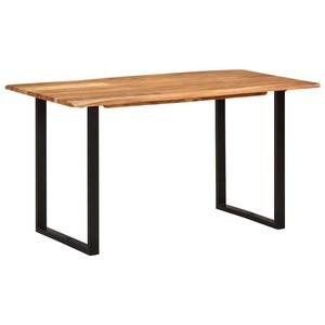 vidaXL, vidaXL Esstisch 140×70×76 cm Akazie-Massivholz
