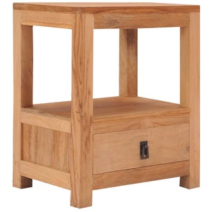 Diverse Hardware, Nachttisch 40 x 30 x 50 cm Teak Massivholz, vidaXL Nachttisch 40x30x50 cm Massivholz Teak