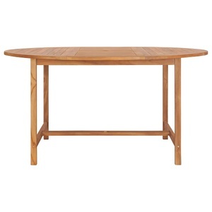 Diverse Hardware, Gartentisch 150 x 76 cm Massivholz Teak