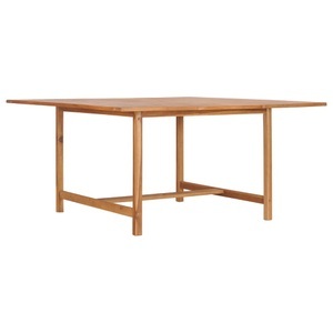 Diverse Hardware, Gartentisch 150 x 150 x 76 cm Massivholz Teak, vidaXL Gartentisch 150x150x76 cm Massivholz Teak