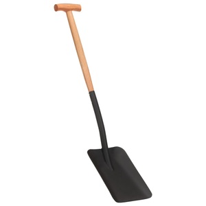 vidaXL, vidaXL Gartenschaufel T-Griff Stahl und Hartholz, 