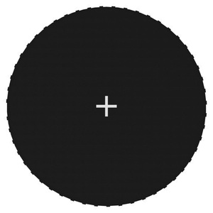 vidaXL, vidaXL Sprungtuch Schwarz für 3,05 m Runde Trampoline, vidaXL Sprungtuch Schwarz für 3,05 m Runde Trampoline