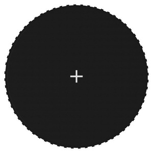 vidaXL, vidaXL Sprungtuch Schwarz für 3,66 m Runde Trampoline, vidaXL Sprungtuch Schwarz für 3,66 m Runde Trampoline