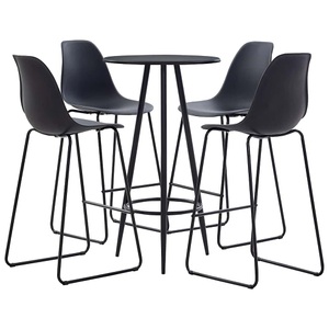 Diverse Hardware, 5-tlg. Bar-Set Kunststoff Schwarz