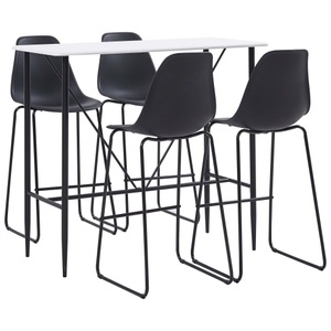 Diverse Hardware, 5-tlg. Bar-Set Kunststoff Schwarz