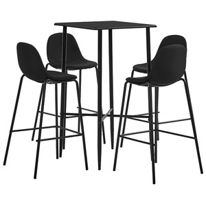 Diverse Hardware, 5-tlg. Bar-Set Stoff Schwarz