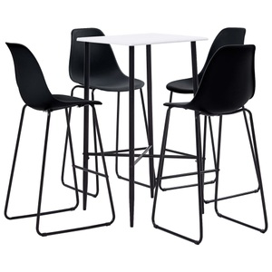 Diverse Hardware, 5-tlg. Bar-Set Kunststoff Schwarz
