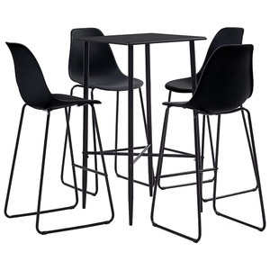 Diverse Hardware, 5-tlg. Bar-Set Kunststoff Schwarz