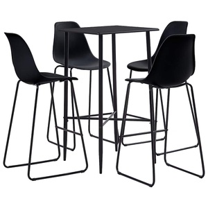 Diverse Hardware, 5-tlg. Bar-Set Kunststoff Schwarz