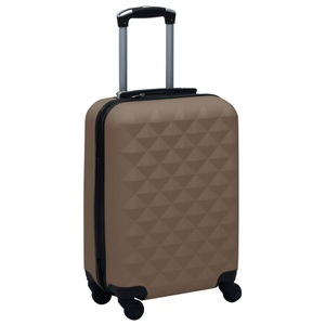 Diverse Hardware, Hartschalen-Trolley Braun ABS, vidaXL Hartschalen-Trolley Braun ABS