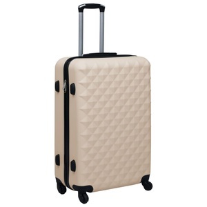 Diverse Hardware, Hartschalen-Trolley Golden ABS, vidaXL Hartschalen-Trolley Golden ABS