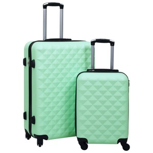 vidaXL, vidaXL Hartschalen-Trolley-Set 2 Stk. Minzgrün ABS, vidaXL Hartschalen-Trolley-Set 2 Stk. Minzgrün ABS
