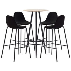 Diverse Hardware, 5-tlg. Bar-Set Stoff Schwarz