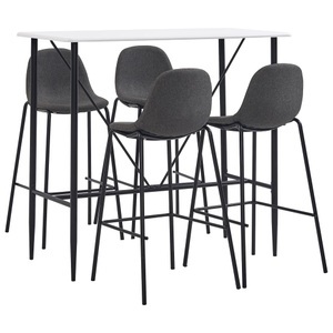 Diverse Hardware, 5-tlg. Bar-Set Stoff Dunkelgrau