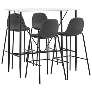 Diverse Hardware, 5-tlg. Bar-Set Stoff Dunkelgrau