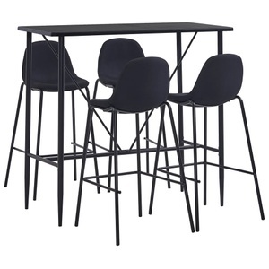 Diverse Hardware, 5-tlg. Bar-Set Stoff Schwarz