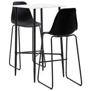 Diverse Hardware, 3-tlg. Bar-Set Kunststoff Schwarz