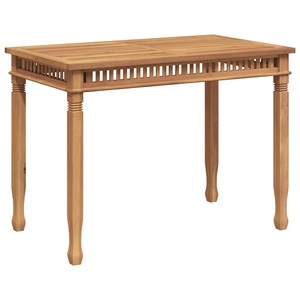 Diverse Hardware, Garten-Esstisch 120x65x80 cm Massivholz Teak