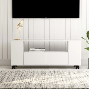 vidaXL, vidaXL TV-Schrank Weiß 120x35x43 cm Spanplatte, 