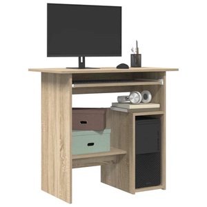 Diverse Hardware, Schreibtisch Sonoma-Eiche 80 x 45 x 74 cm Spanplatte